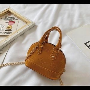 Orange Girls Luxe Crossbody (NWOT)